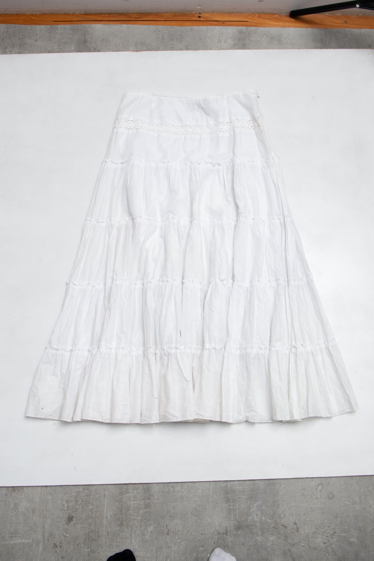 #113 Tribal Skirt White | c. 200 | Size 8