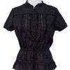 #064 Short Sleeve Black | c. 209 | Size 10