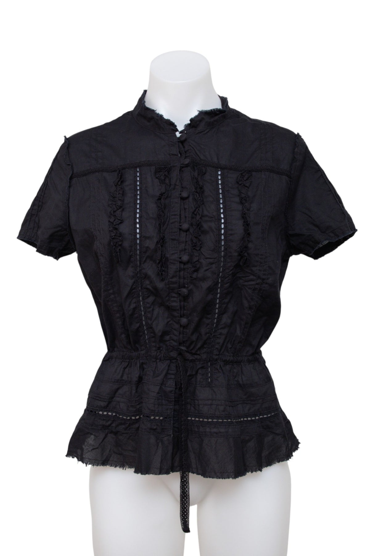 #064 Short Sleeve Black | c. 209 | Size 10