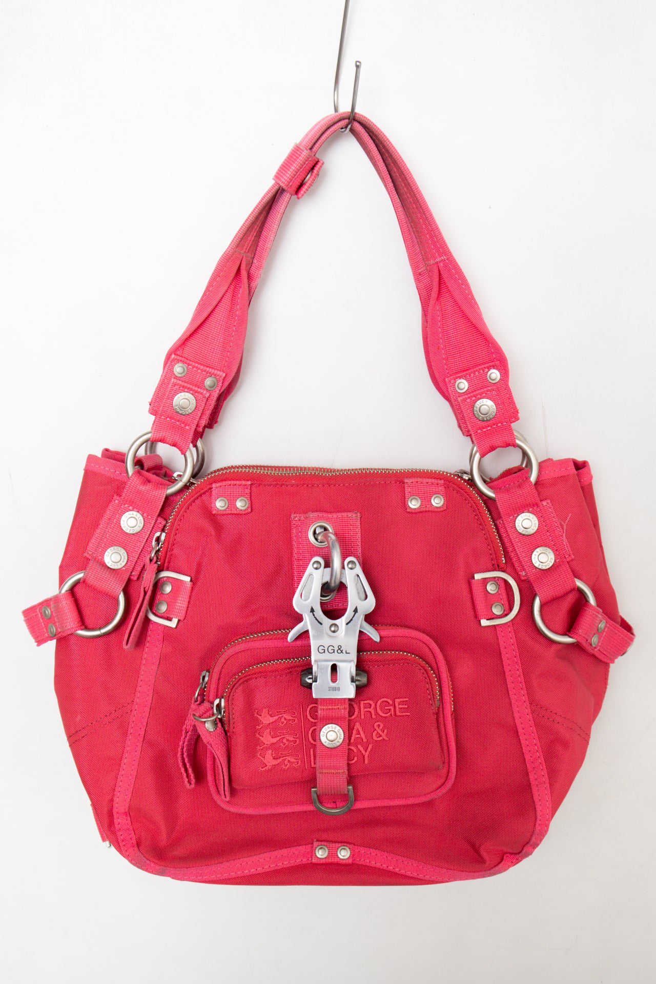 #166 George Gina & Lucy Shoulder Bag Pink | c. 183 | Size
