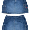 #165 Dkny Jeans Mini Skirt Blue | c. 209 | Size 12