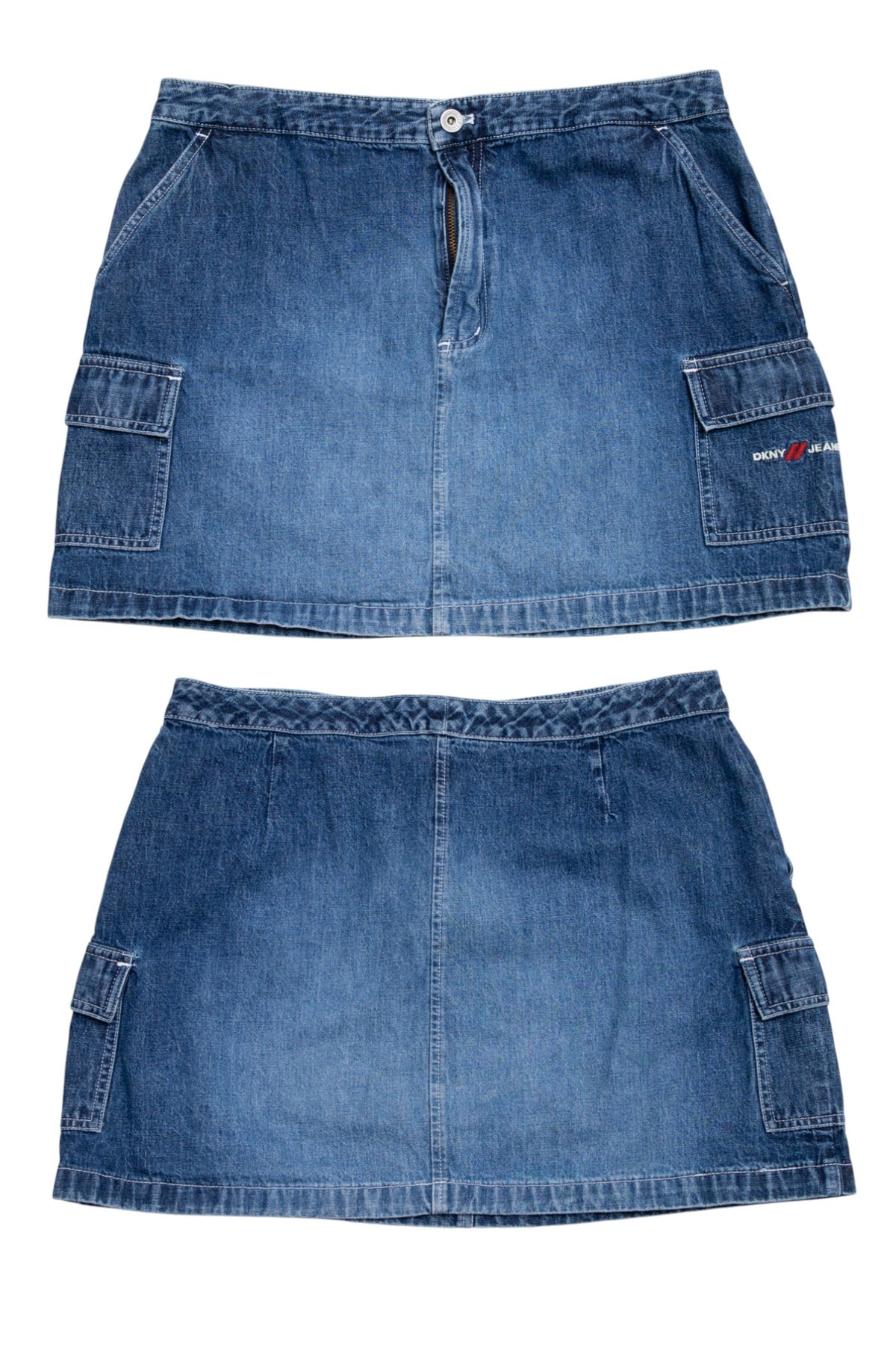 #165 Dkny Jeans Mini Skirt Blue | c. 209 | Size 12