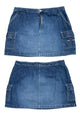 #165 Dkny Jeans Mini Skirt Blue | c. 209 | Size 12