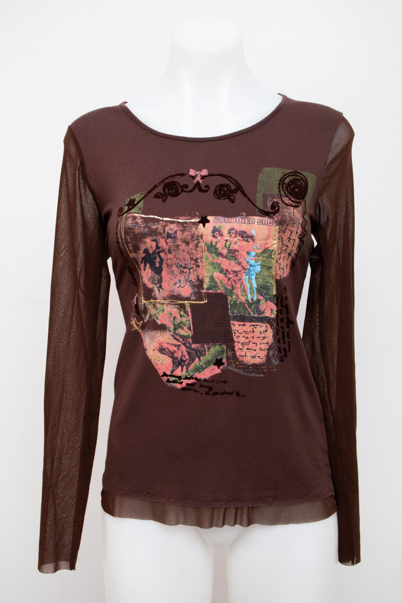 #075 Twenty One T-shirt Brown | c. 202 | Size 10