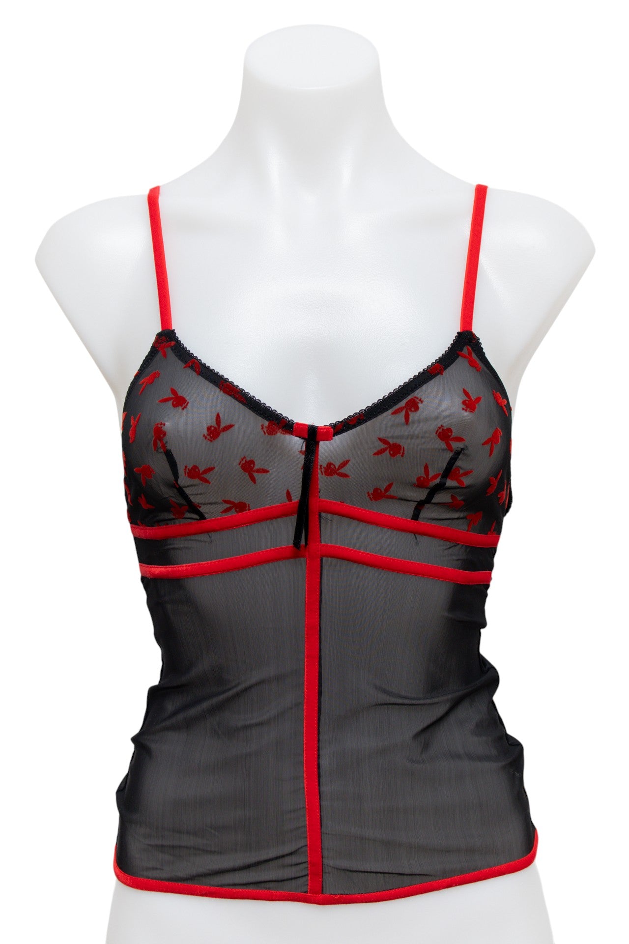 #01 Playmate Intimates Camisole Top Black | c. 185 | Size 6 / 8A