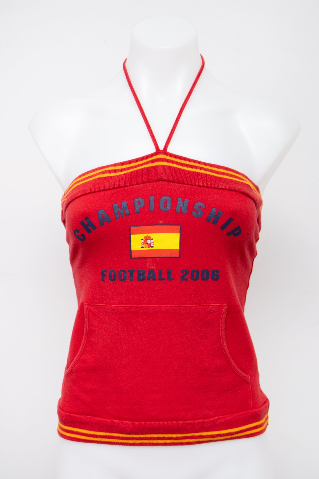 #115 De Sport Halter Top Red | c. 196 | Size 8