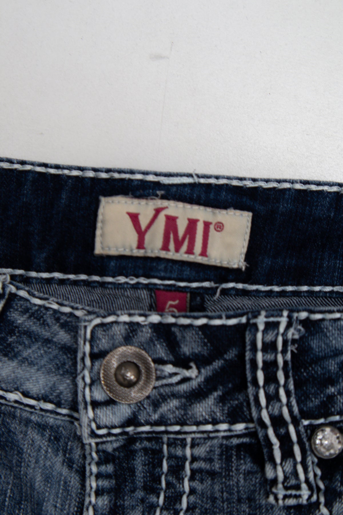 #082 Ymi Capris Blue | c. 209 | Size 6