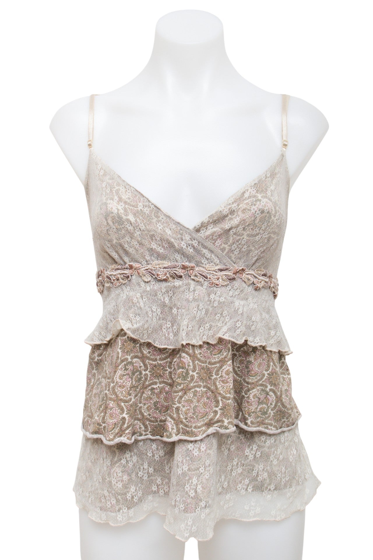 #04 Vanity Cami Top Beige | c. 194 | Size 14