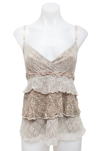 #04 Vanity Cami Top Beige | c. 194 | Size 14