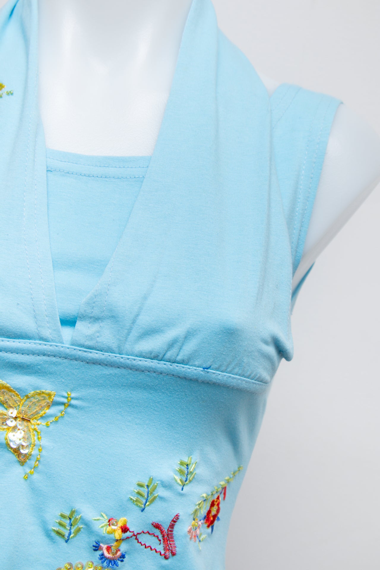 #52 Dlyraban Camisole Top Blue | c. 192 | Size 8