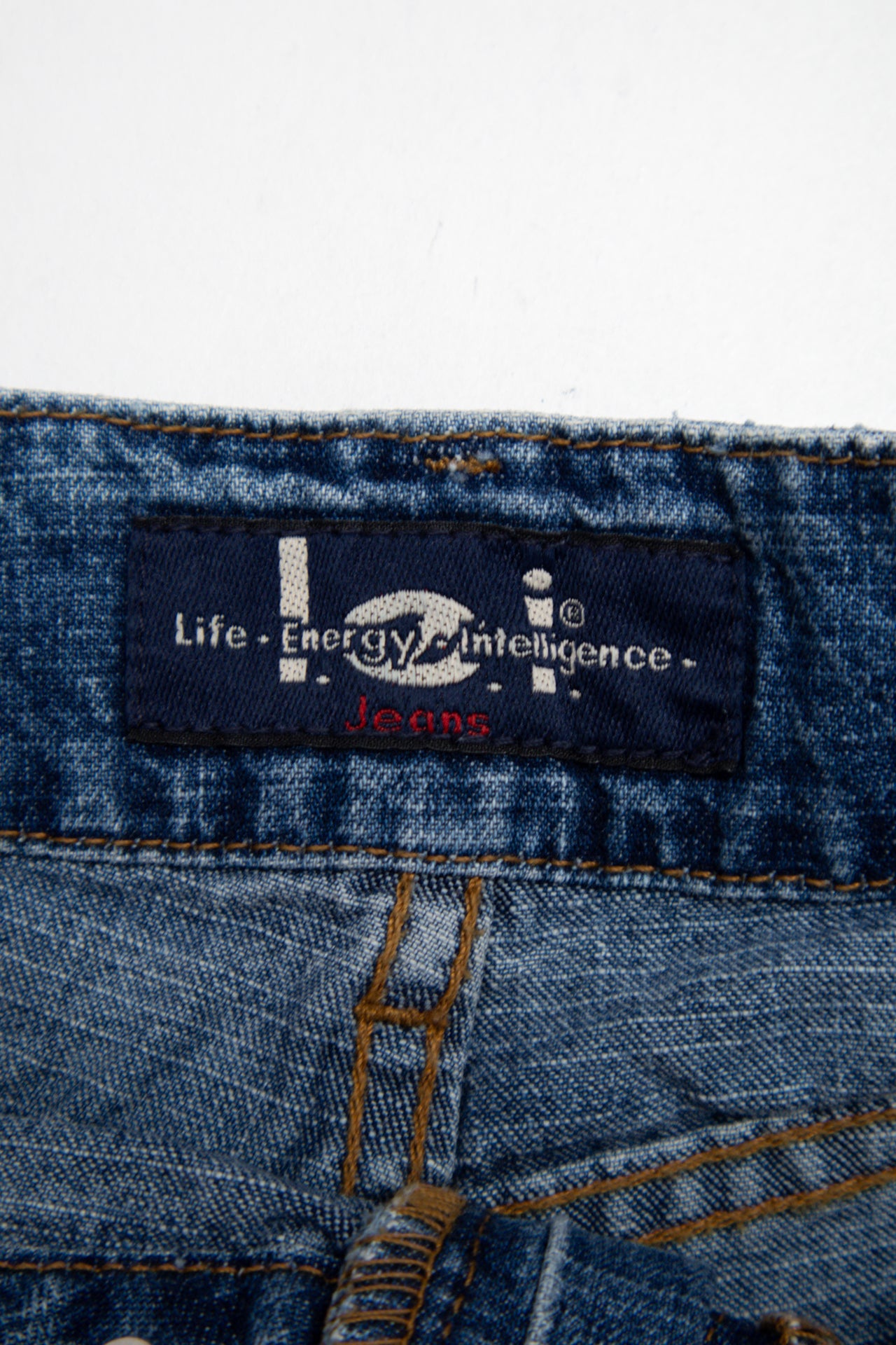 #108 Life Energy Intelligence Jeans Shorts Blue | c. 204 | Size 10