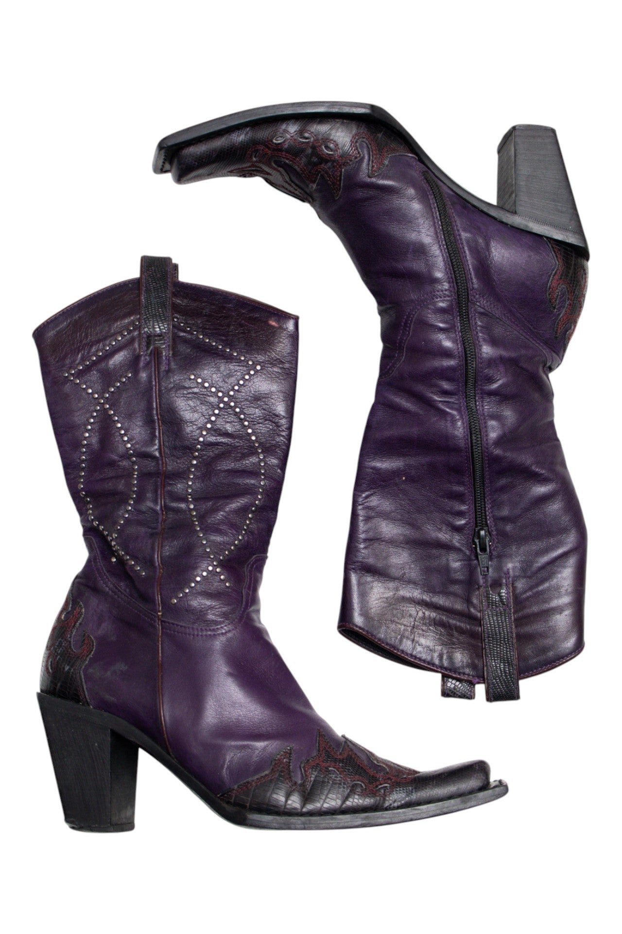 #179 None Purple | c. 203 | Size 8