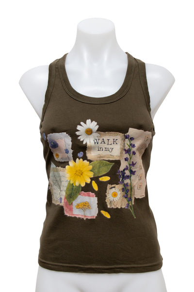 #24 Xperma By X-ringu Homme Tank Top Brown | c. 191 | Size 10