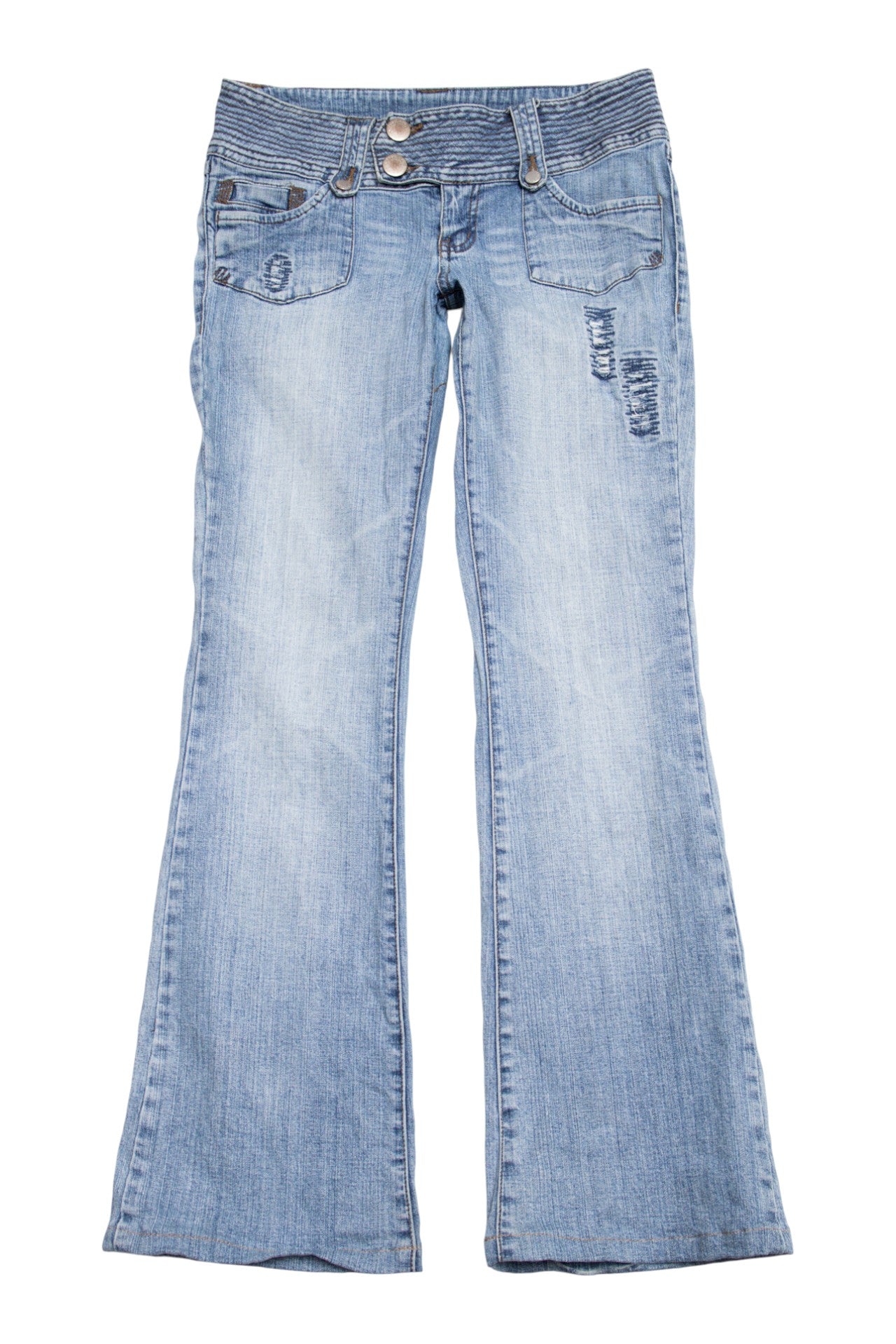 #008 Foxy Jeans Jeans Blue | c. 206 | Size 8