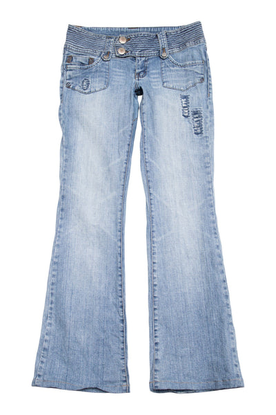 #008 Foxy Jeans Jeans Blue | c. 206 | Size 8