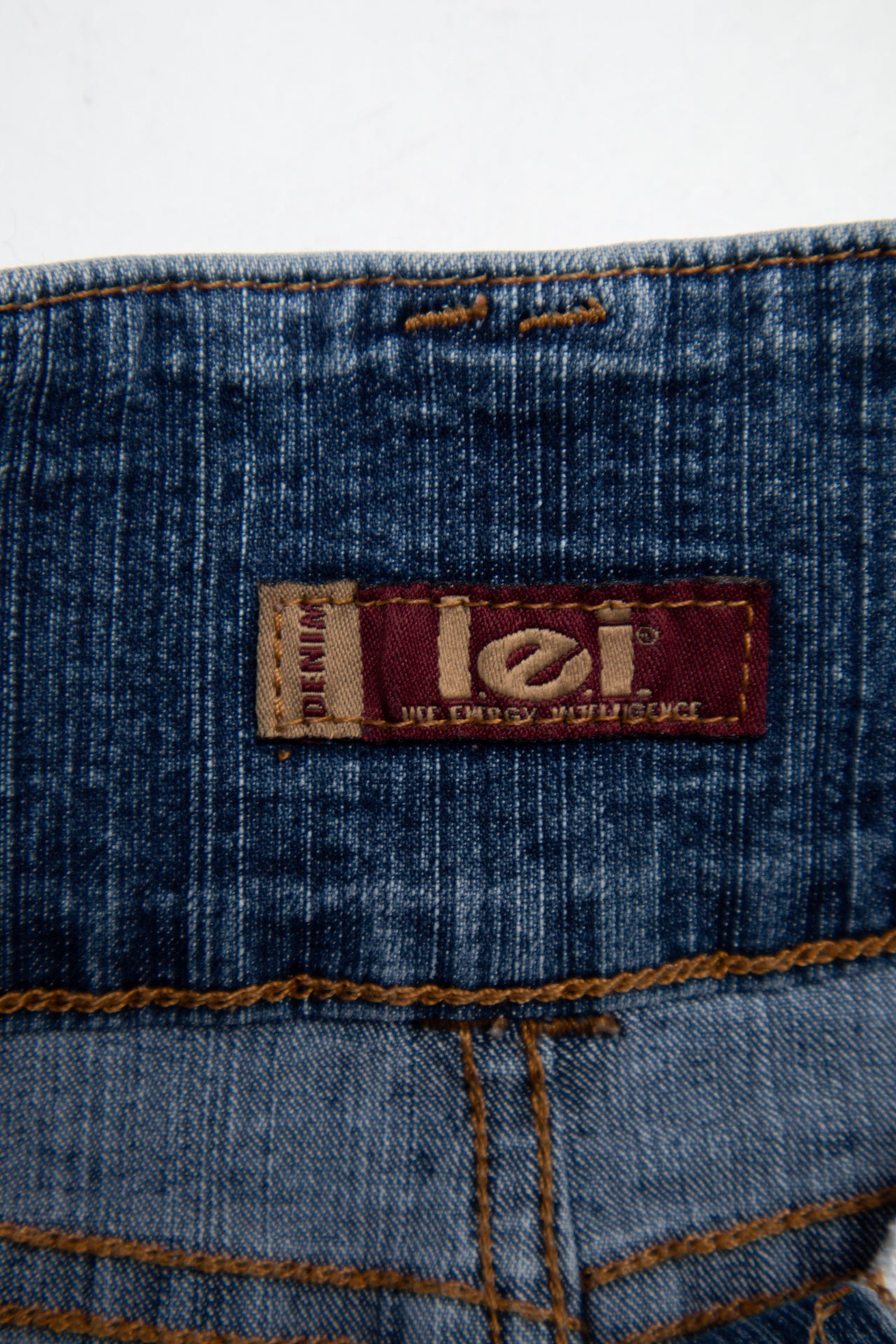 #152 Lee Mini Skirt Blue | c. 203 | Size 8
