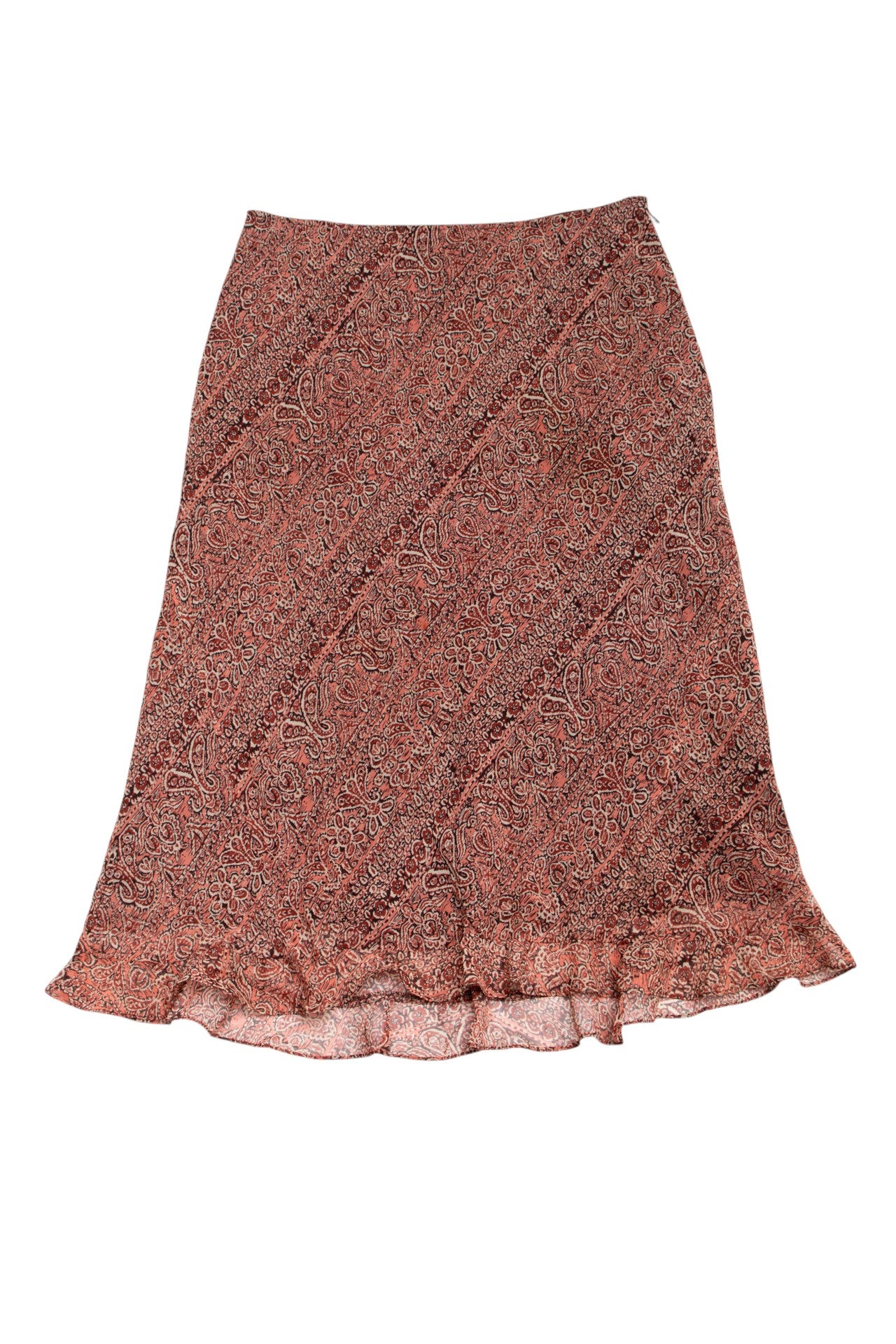 #115 International Concepts Skirt Red | c. 193 | Size 8