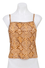 #012 Pimkie Cami Brown | c. 214 | Size 8