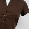#057 Ann Taylor Petites Cami Top Brown | c. | Size 8