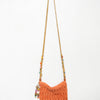 #176 Beaded Cappeli Shoulder Bag Orange | c. 180