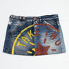 #173 Take Two Mini Skirt Blue | c. 200 | Size 8