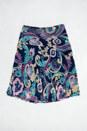 #099 S Shop Long Skirt Navy | c. 213 | Size 6