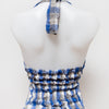 #123 Halter Top Blue | c. 187 | Size 8