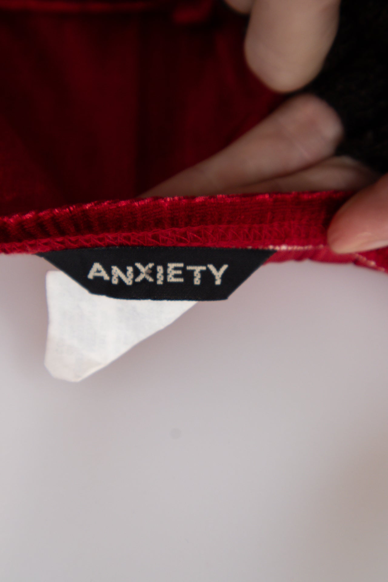 #015 Anxiety Cami Red | c. 211 | Size 10