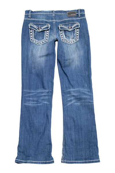 #075 Pistrol Jeans Blue | c. 206 | Size 8