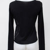 #104 Comme Nous T-shirt Black | c. 196 | Size 10