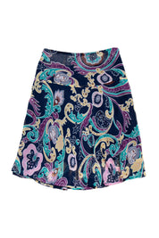 #099 S Shop Long Skirt Navy | c. 213 | Size 6