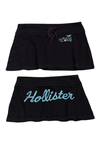 #168 Hollister Skirt Black | c. 196 | Size 10