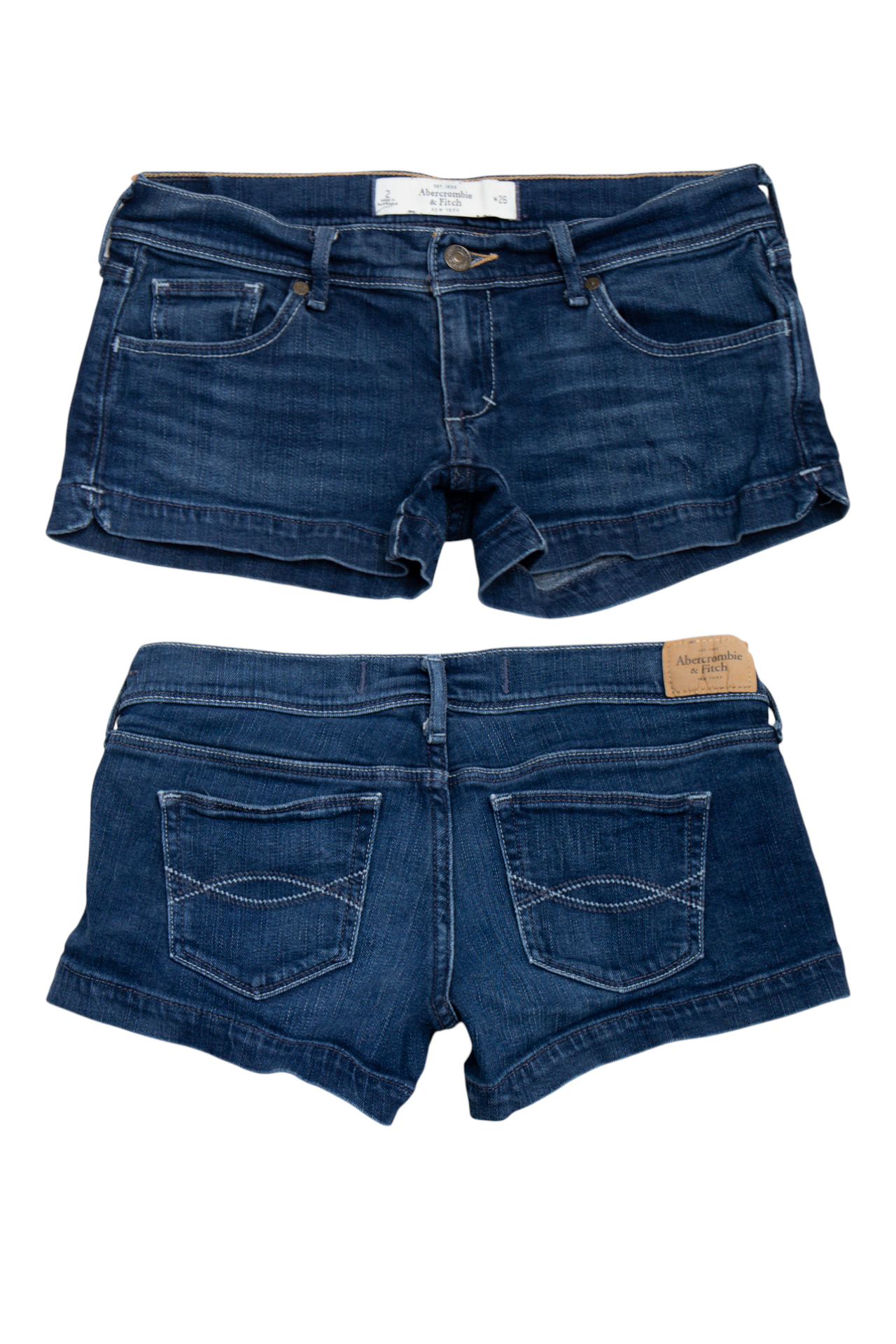 #140 Abercrombie & Fitch Denim Shorts Blue | c. 198 | Size 6