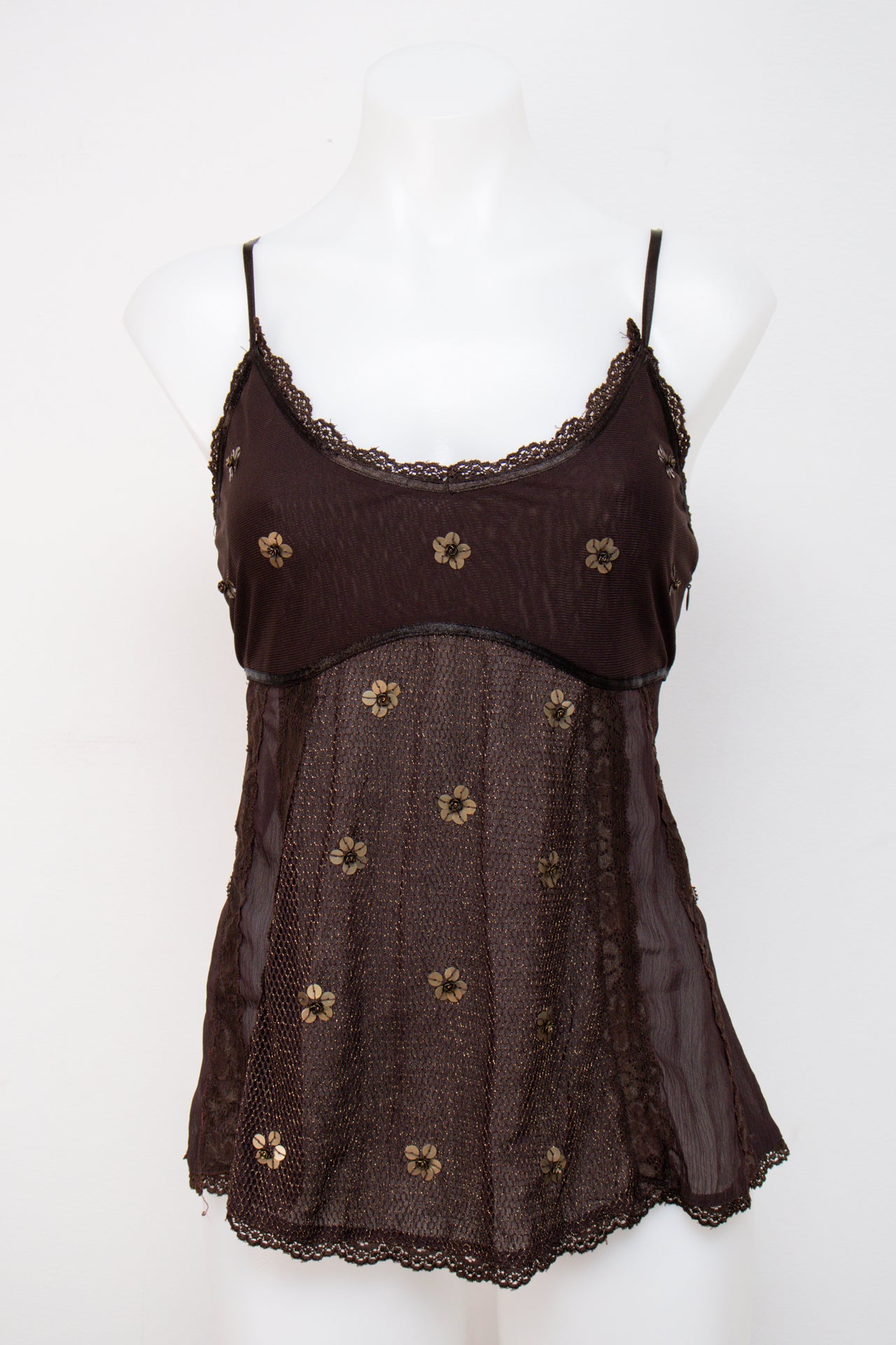 #018 Camisole Top Brown | c. 199 | Size 10