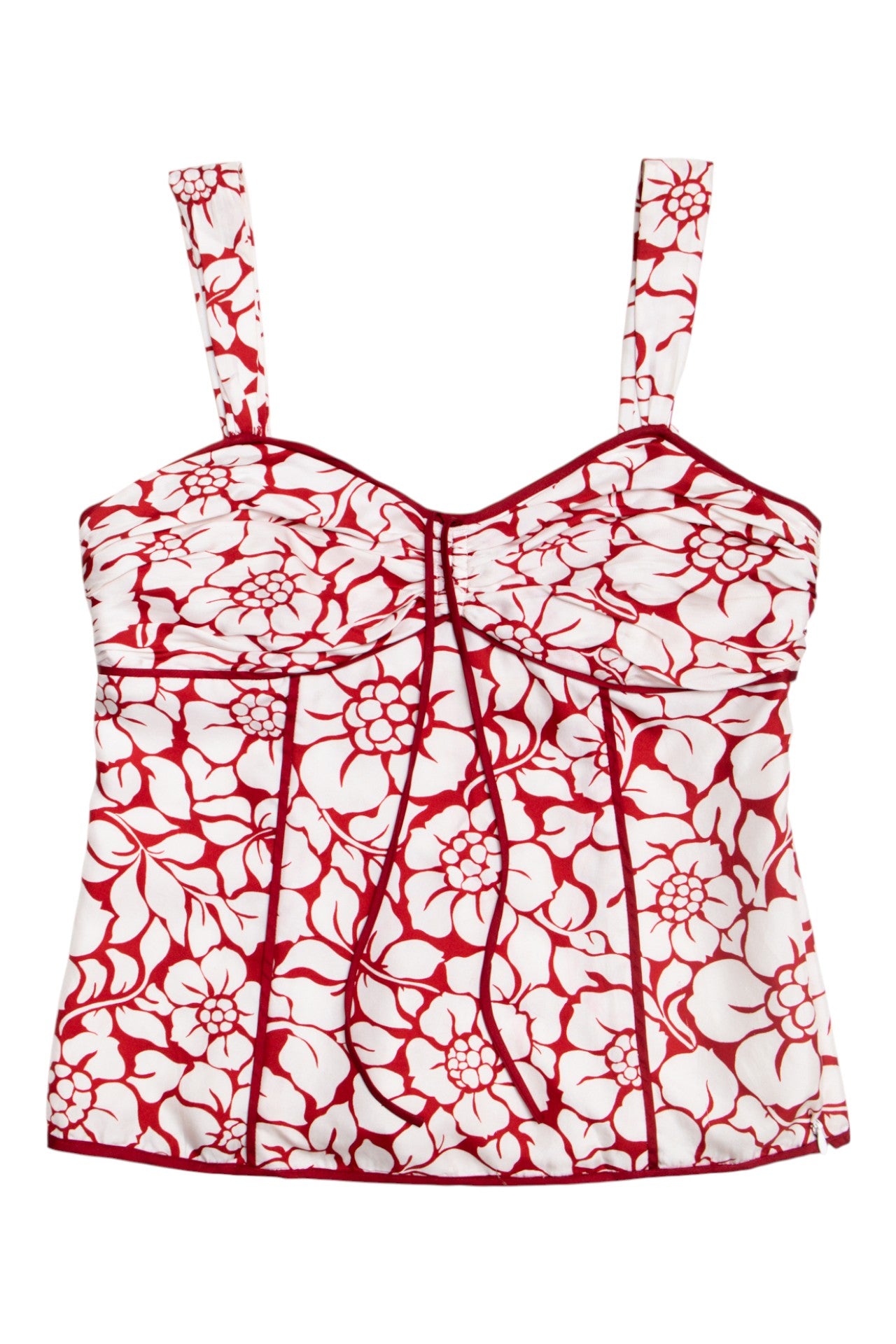 #191 Ann Taylor Petites Cami Top Red | c. 195 | Size 6
