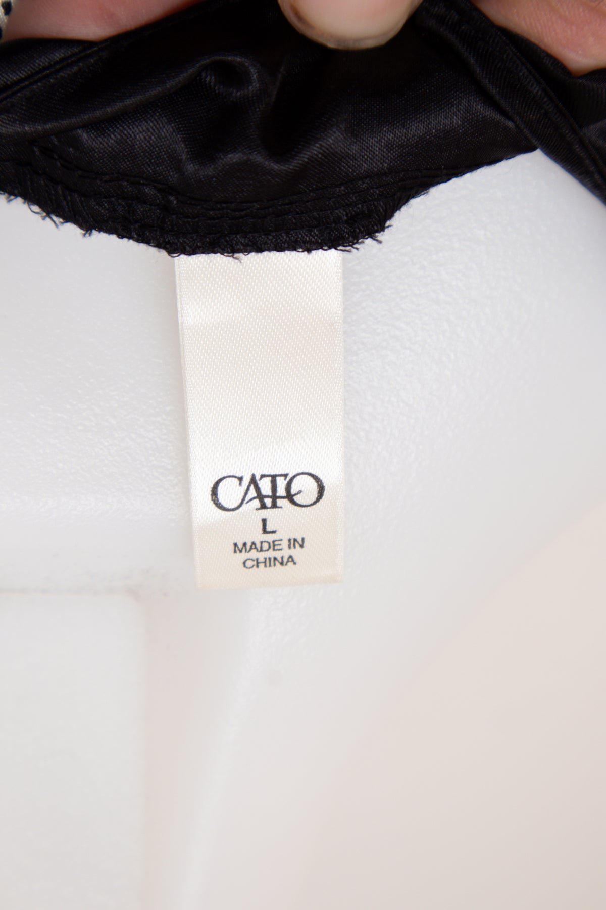 #059 Cato Top Black | c. | Size 12