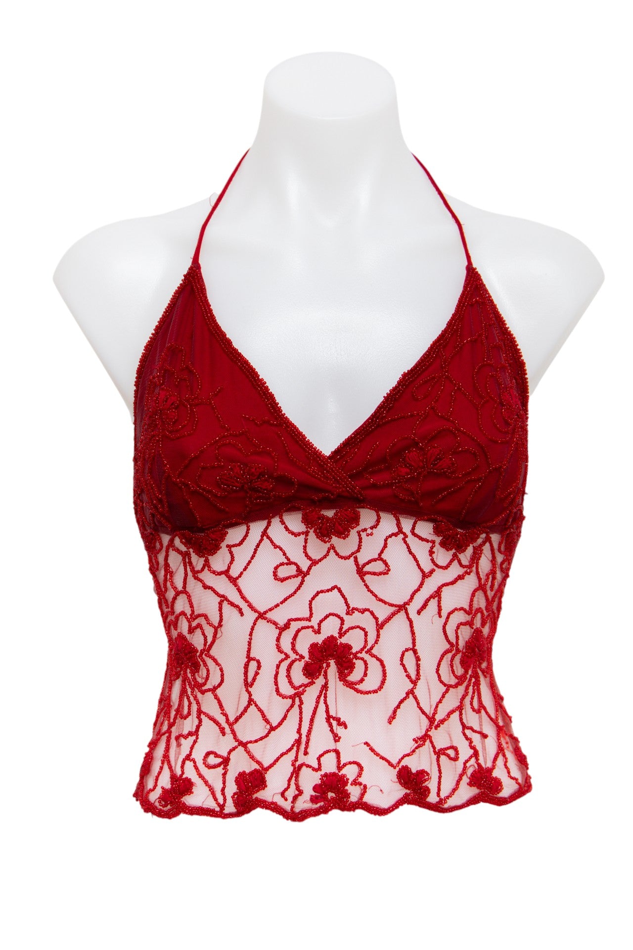 #88 Gi & Jo Halter Top Red | c. 193 | Size 10
