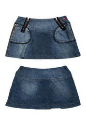 #11 Miss Sixty Mini Skirt Blue | c. 188 | Size 10