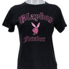 #24 Playboy T-shirt Black | c. 184 | Size 8/10