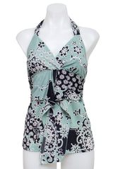 #026 Mcm Halter Green | c. 214 | Size 8