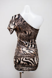 #048 Misope Dress Brown | c. 212 | Size 8