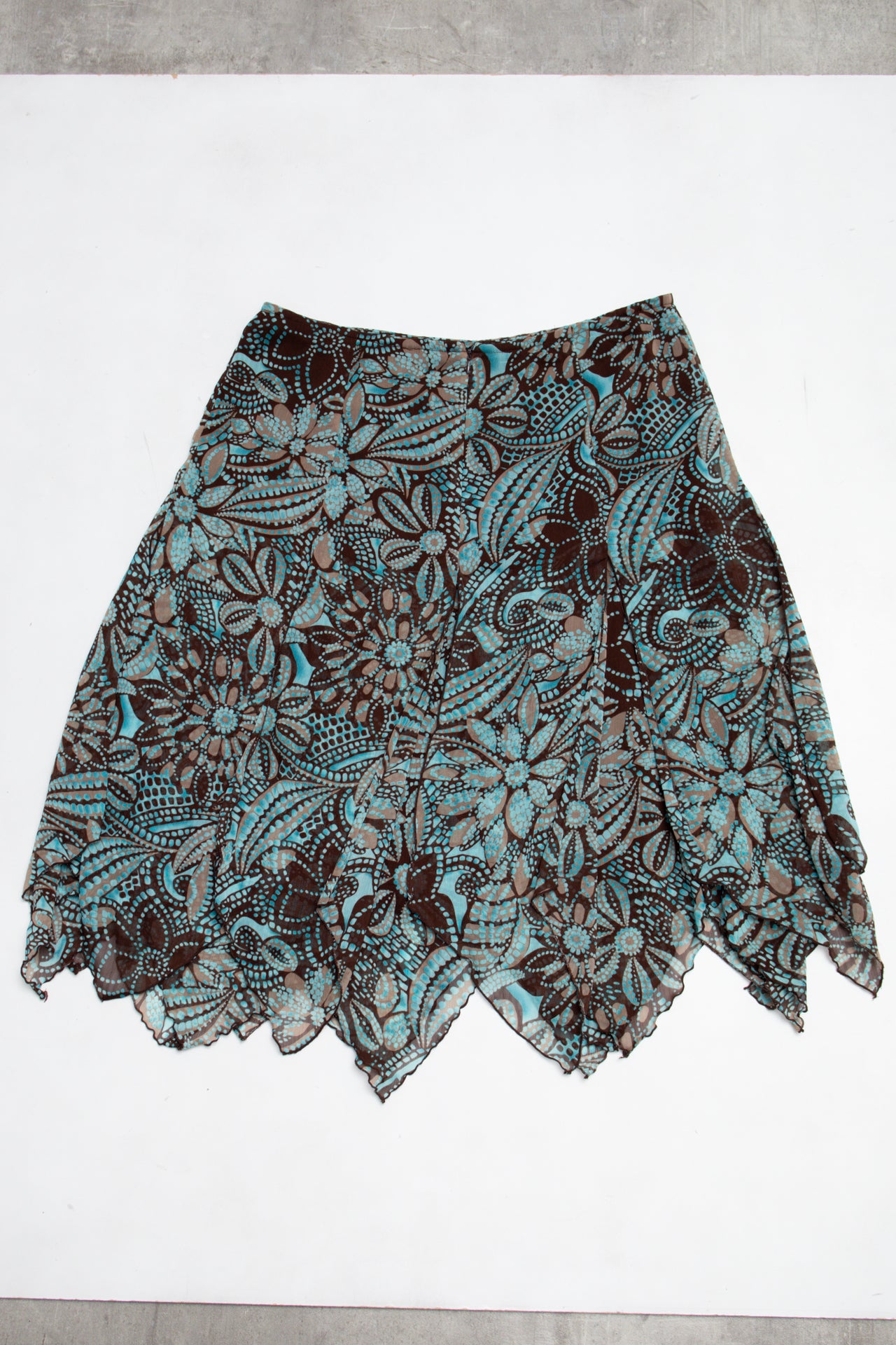 #097 Long Skirt Blue | c. 213 | Size 10