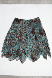 #097 Long Skirt Blue | c. 213 | Size 10