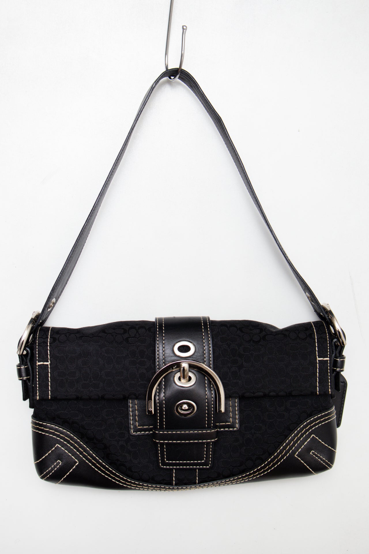 # Coach Shoulder Bag Black | c. 187 | Size