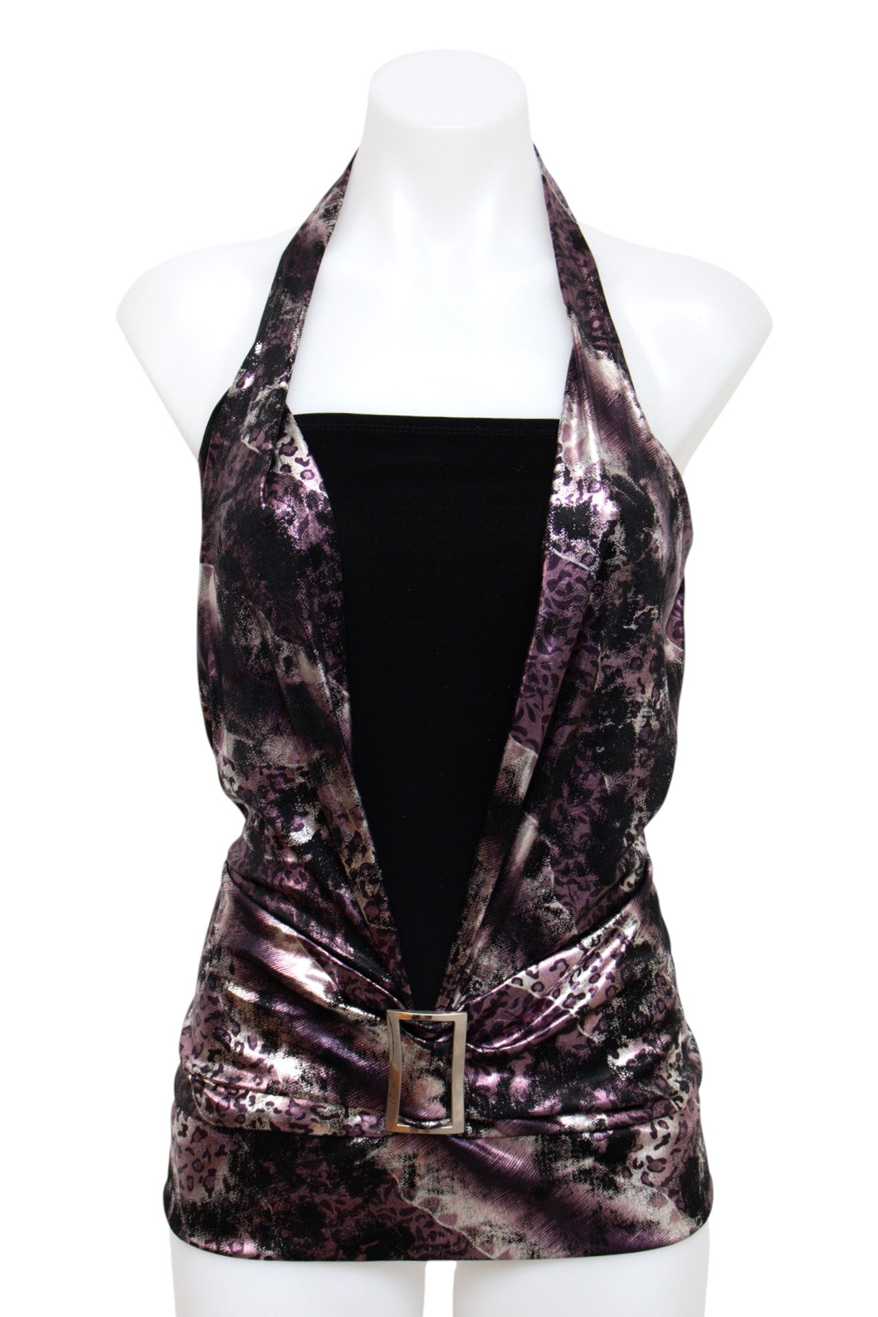 #23 Perseption Concept Halter Top Purple | c. 197 | Size 10