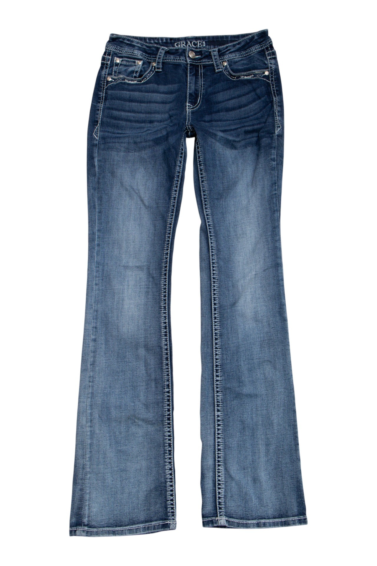 #146 Grace Jeans Blue | c. 197 | Size 8