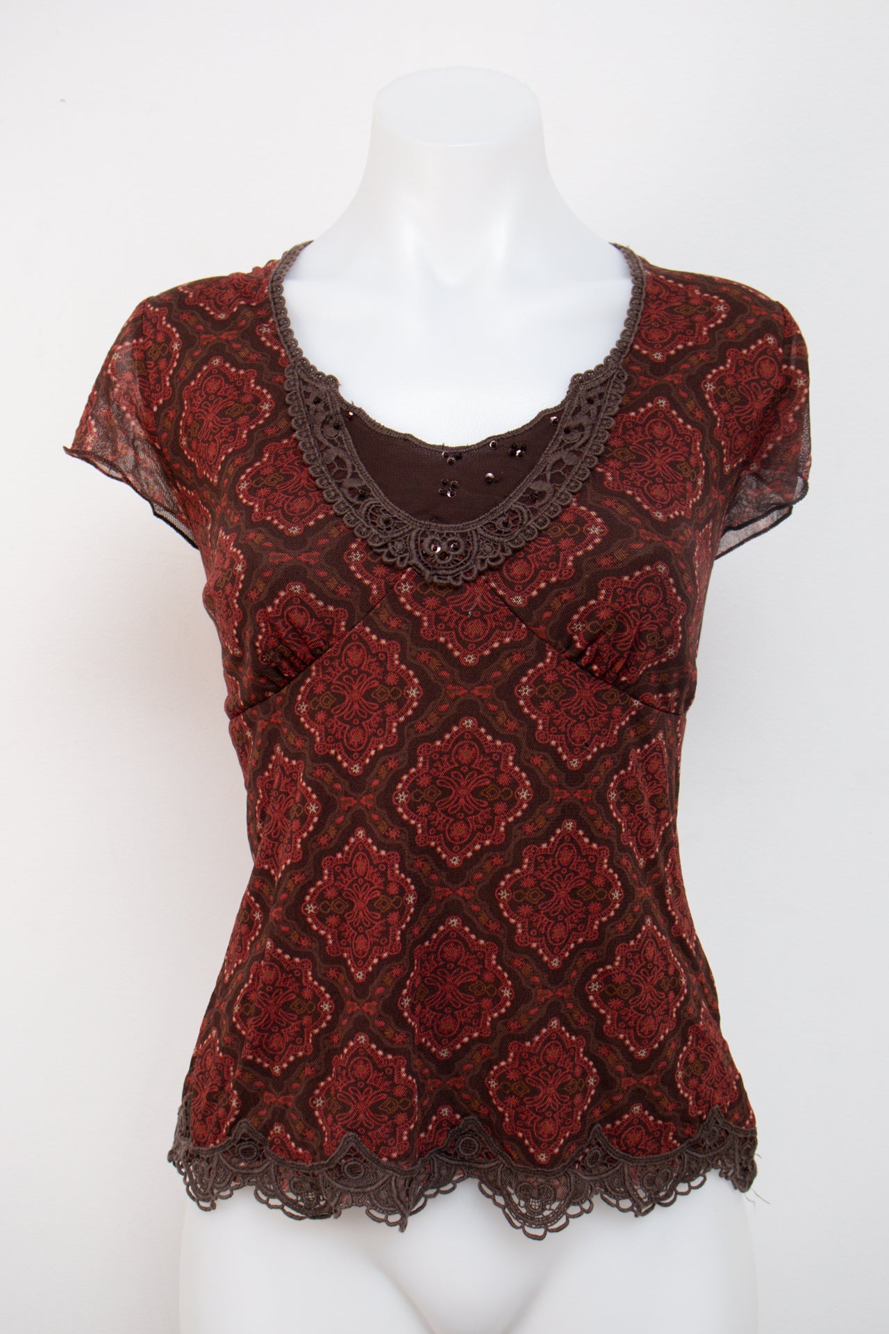 #093 Apt.9 T-shirt Brown | c. | Size 10