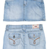#198 Ymi Mini Skirt Blue | c. 192 | Size 31.5