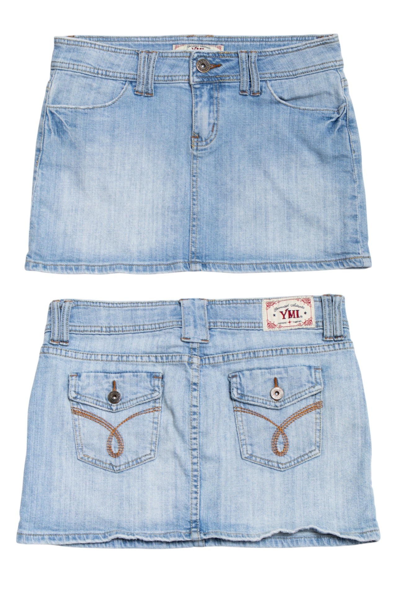 #198 Ymi Mini Skirt Blue | c. 192 | Size 31.5