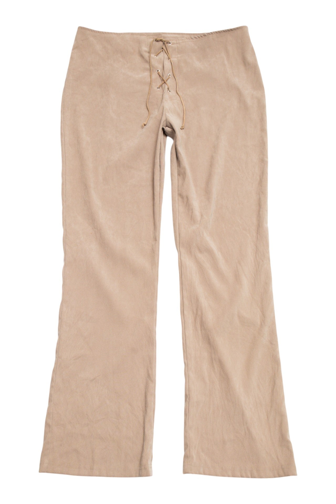 #109 Beware Pants Beige | c. 201 | Size 14/16